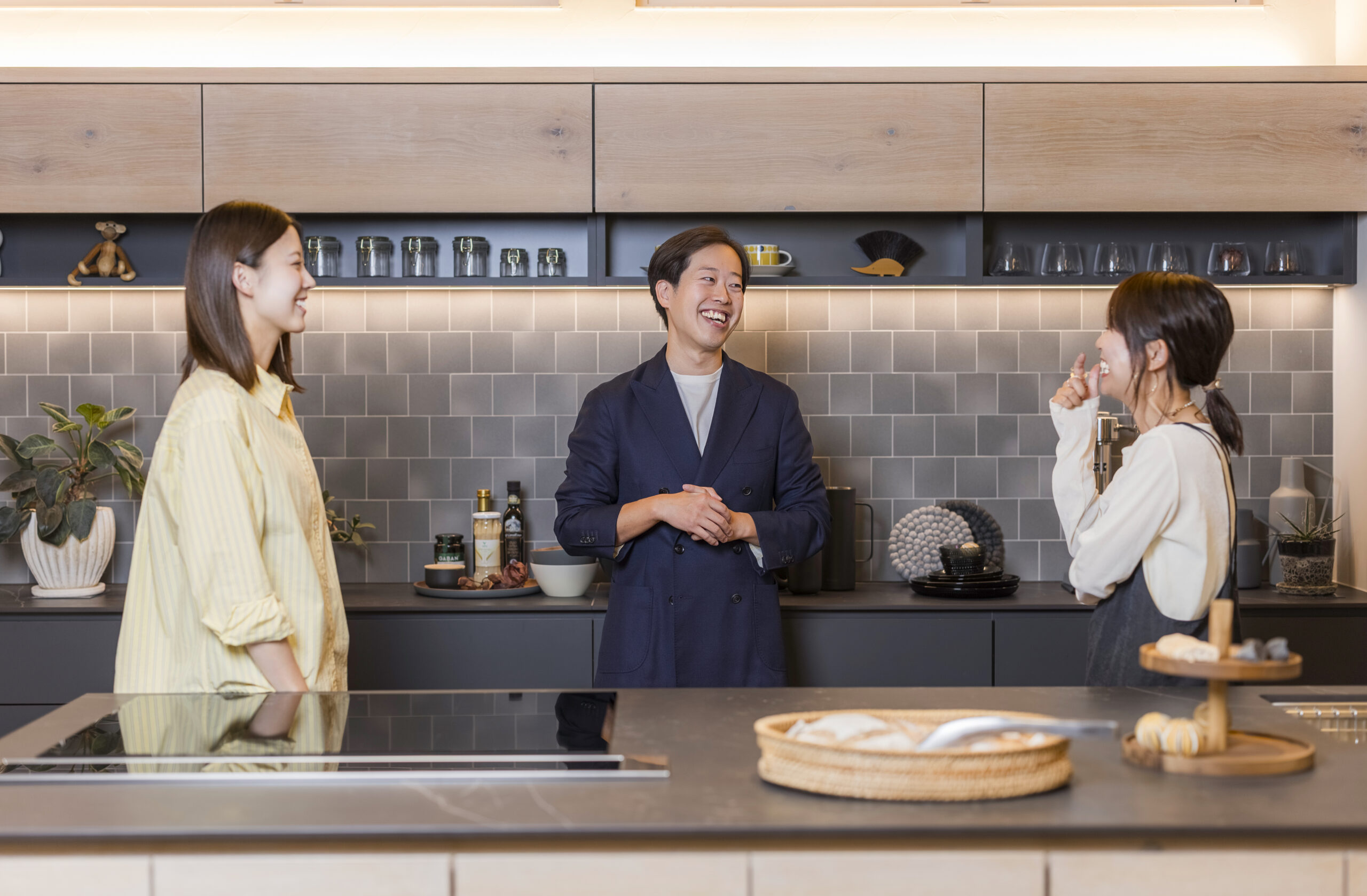 働いている様子